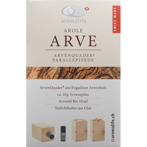 Aromalife Arve Arvenquader mit Ätherisches Öl 10ml buy online