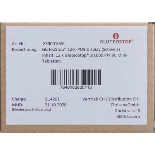 Chrisana Gluteostop Steller 12 Stück buy online