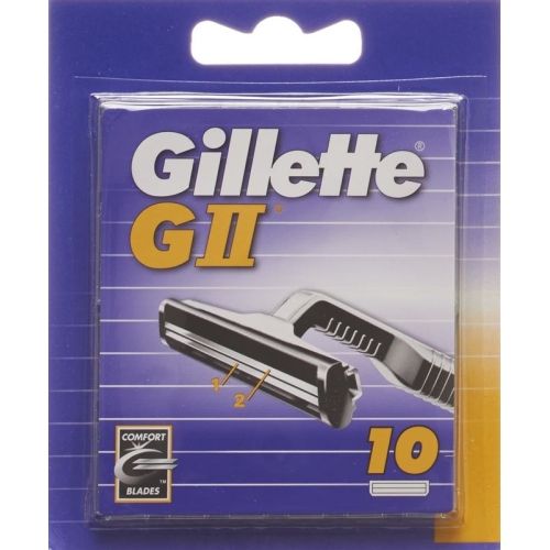 Gillette GII Ersatzklingen 10 Stück buy online