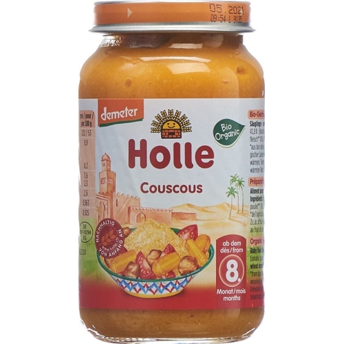 Holle Couscous glass from the 8th month Organic 220g buy online