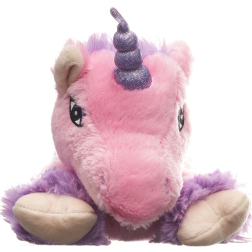 Habibi Plush unicorn pink with purple glitter horn buy online