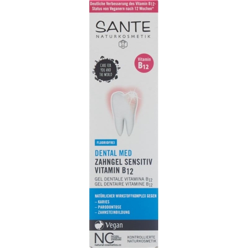 Sante Dent Med Zahngel Vit B12 ohne Fluorid 75ml buy online