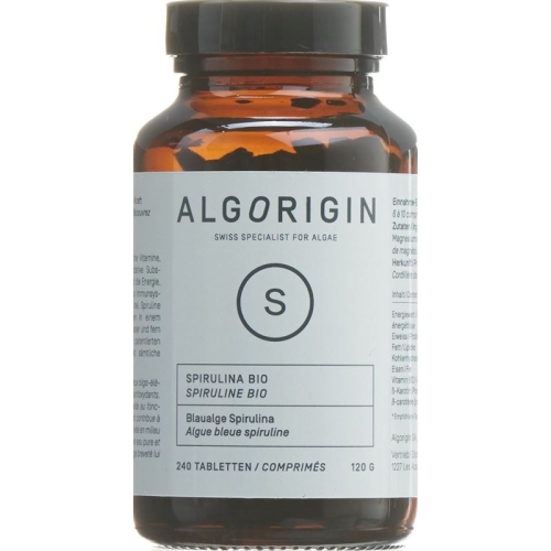 Algorigin Spirulina Tabletten Bio Flasche 240 Stück buy online