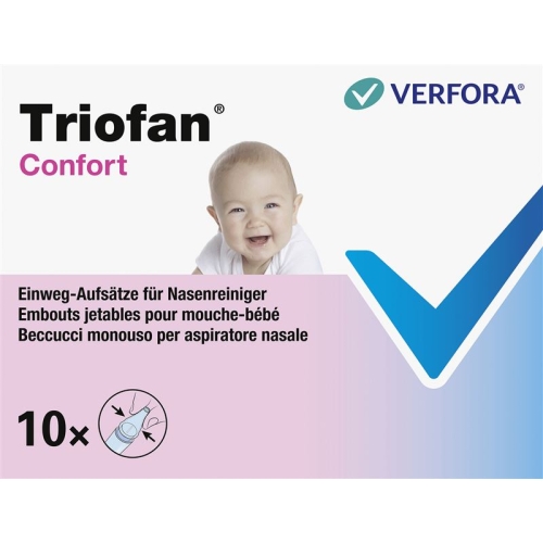 Triofan Confort Aufsätze Nasenreiniger 10 Stück buy online