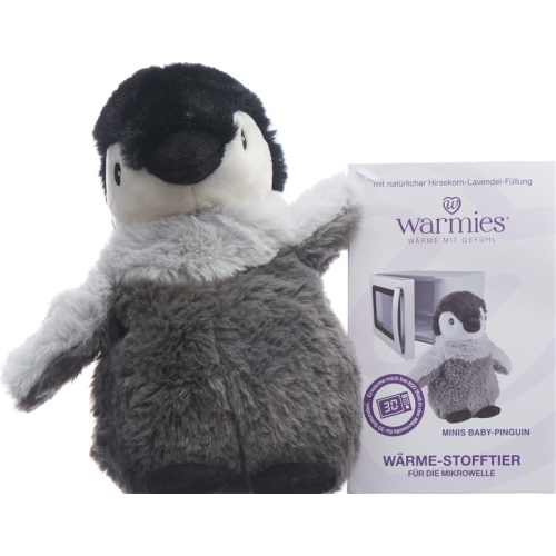 Warmies Minis Wärme-Stofftier Baby-Pinguin Lavend buy online