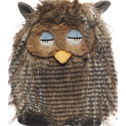 Sänger Hot-water bottle natural rubber plush 0.8L owl buy online