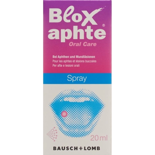 Bloxaphte Oral Care Spray Flasche 20ml buy online