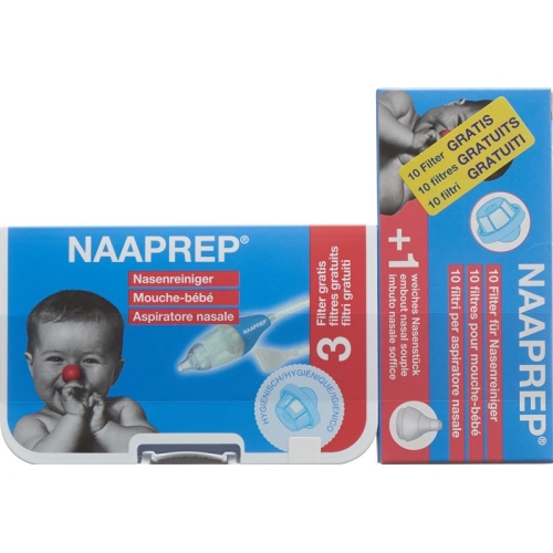 Naaprep Combipack 1 nose cleaner & 10 filters buy online