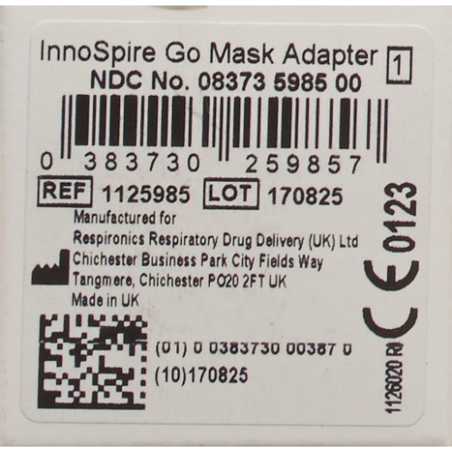 Philips Innospire Go mask adapter buy online