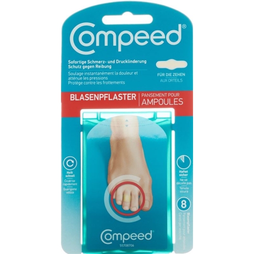 Compeed (pi) Blasenpflaster Auf Zehen 8 Stück buy online