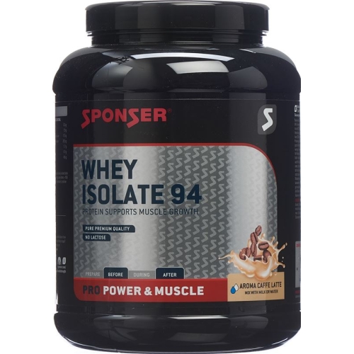 Sponser Whey Isolate 94 Caffe Latte Can 850g buy online