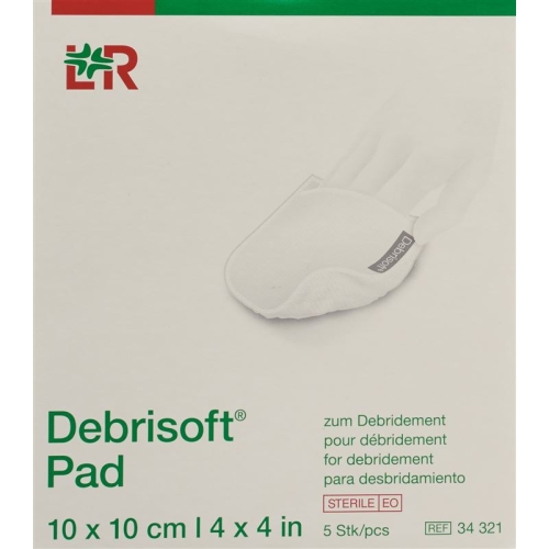 Debrisoft Kompressen 10x10cm Steril 5 Stück buy online