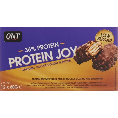 Qnt 36% Protein Joy Bar Low Sug Car&cook 12x 60g buy online