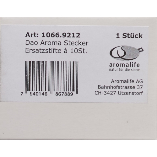 Aromalife Dao Aroma Stecker Ersatzstifte 10 Stück buy online