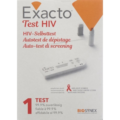 Exacto HIV home test UN buy online