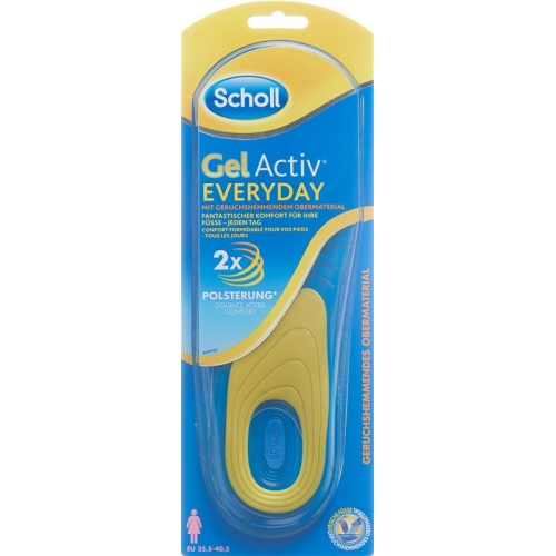 Scholl Gelactiv sole 35.5-40.5 Everyday W 1 pair buy online