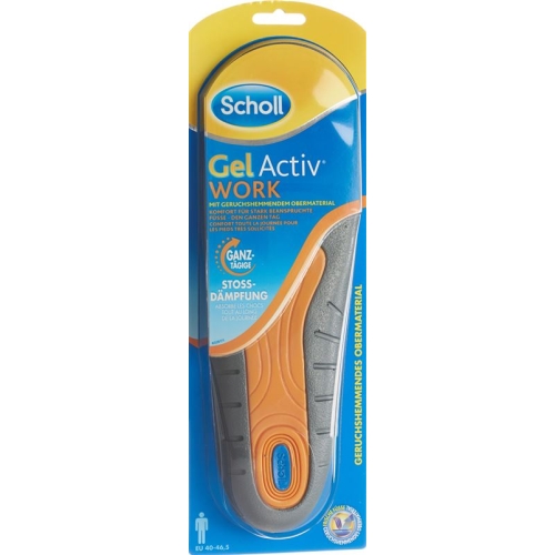 Scholl Gelactiv sole 35.5-40.5 Work M 1 pair buy online