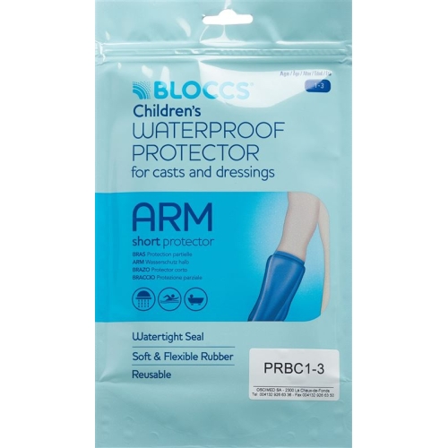 Bloccs bath shower water protection arm 12-20/33cm child buy online