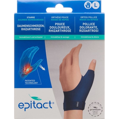 Epitact Rigid Thumb Rest Bandage L Right buy online