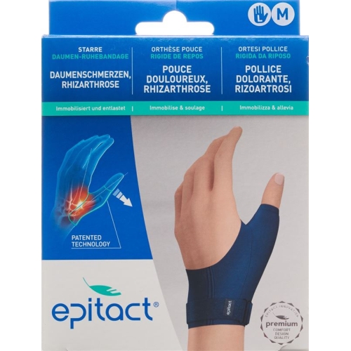 Epitact Rigid Thumb Rest Bandage M Left buy online