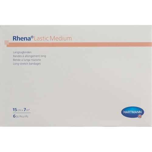 Rhena Lastic Medium 15cmx7m Hautfarbig 6 Stück buy online