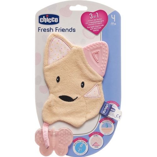 Chicco Softtierchen Abnehmbarem Beissring Girl 4m+ buy online