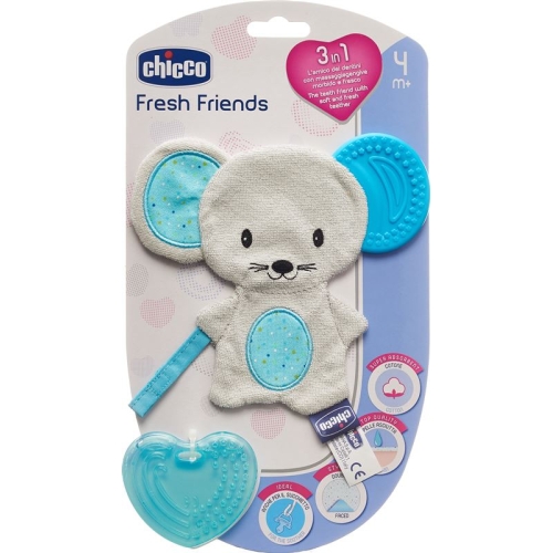 Chicco Softtierchen Abnehmbarem Beissring Boy 4m+ buy online