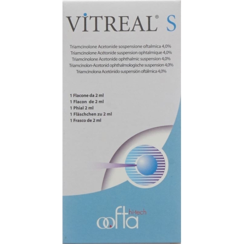 Vitreal S Ophthalmologische Suspension 4% Flasche 2ml buy online