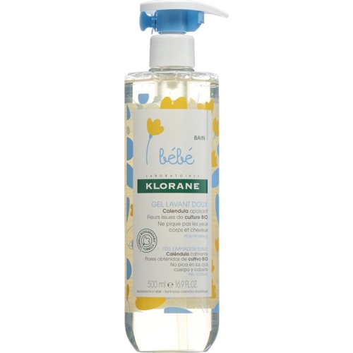 Klorane Bebe Tender foam gel 500ml buy online