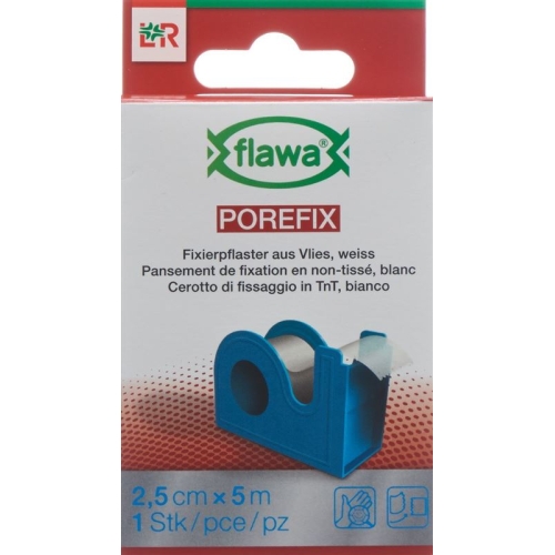 Flawa Porefix Heftpflaster 2.5cmx5m Dispenser buy online