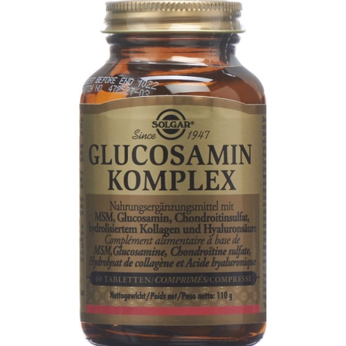 Solgar Glucosamin Komplex Tabletten Flasche 60 Stück buy online