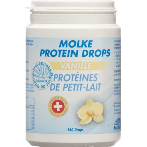 Biosana Molke Protein Drops Vanille 140 Stück buy online