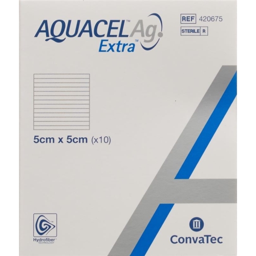 Aquacel (pi) Ag Extra Hydro Verband 5x5cm 10 Stück buy online