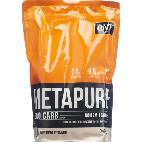 Qnt Zero Carb Metapure White Chocolate 480g buy online