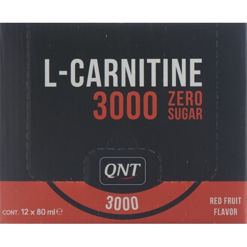 Qnt L-carnitine Shot 3000mg 12x 80ml buy online