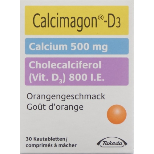 Calcimagon D3 500/800 Orange (o Aspar) Dose 30 Stück buy online