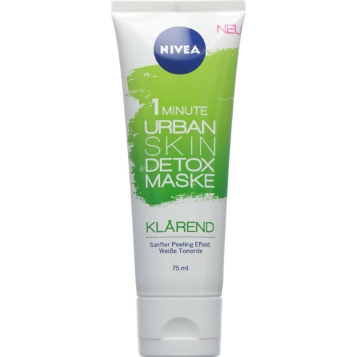 Nivea 1 Minute Urban Skin Detox Maske Klaer 75ml buy online