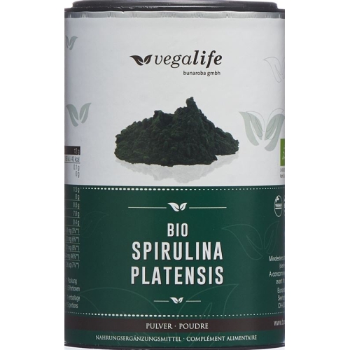 Vegalife Spirulina Pulver (neu) Dose 175g buy online