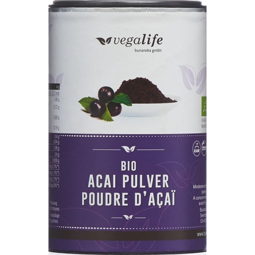 Vegalife Acai Pulver (neu) Dose 85g buy online