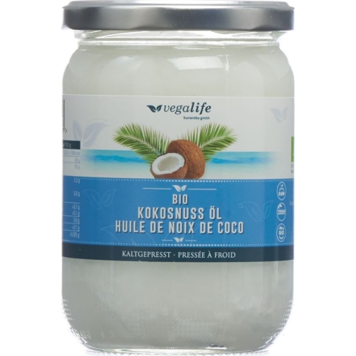 Vegalife Kokosnuss Öl Glas 500ml buy online