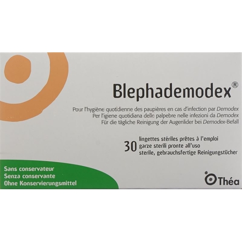 Blephademodex Pads Steril 30 Stück buy online