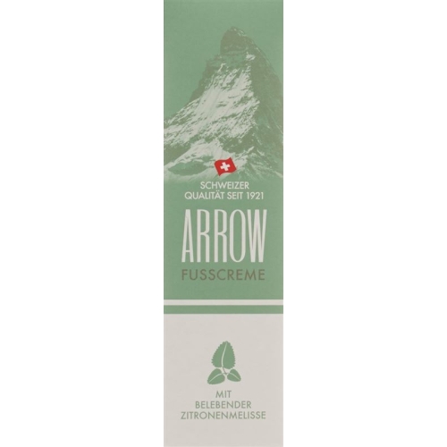 Arrow Fusscreme Belebend Zitronenmelisse Tube 65ml buy online