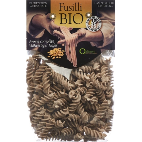 Optimys Vollkornhafer Fusilli Bio Beutel 200g buy online