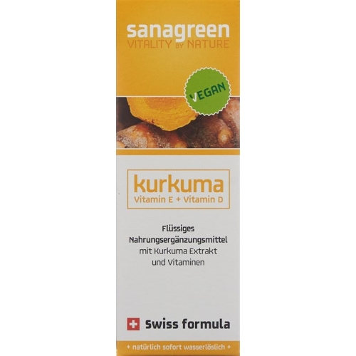 Kurkuma Sanagreen Mizell Curcuma Longa Extr 50ml buy online