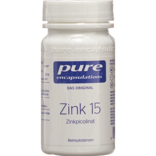 Pure zinc 15 zinc picolinate tin 60 pieces buy online