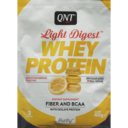 Qnt Light Digest Whey Protein Lemon Macaroon 40g buy online