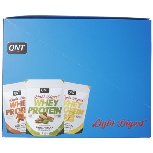 Qnt Light Digest Whey Protein Displ Mix Box 18x 40g buy online