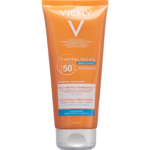 Vichy Capital Soleil Multi-Protection Milk 50+ 200ml buy online