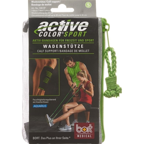 Bort Activecolor Sport Wadenstütze S Schwarz buy online