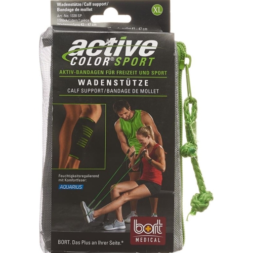 Bort Activecolor Sport Wadenstütze XL Schwarz buy online